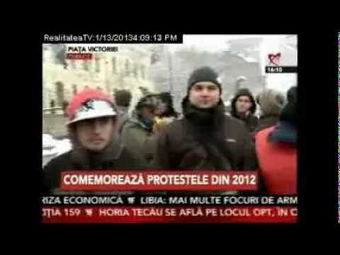 Protest Romania Fara Ei si Romania Vie in Piata Victoriei