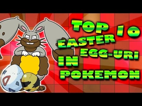 [RO]Top 10 Easter Egg-uri in Jocurile Pokemon!