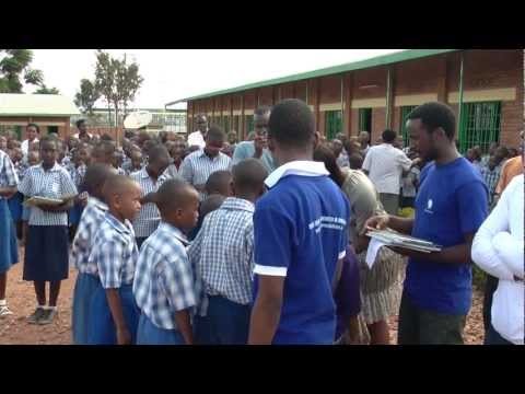 Isaro Foundation Visits Remera Catholic Primary School
