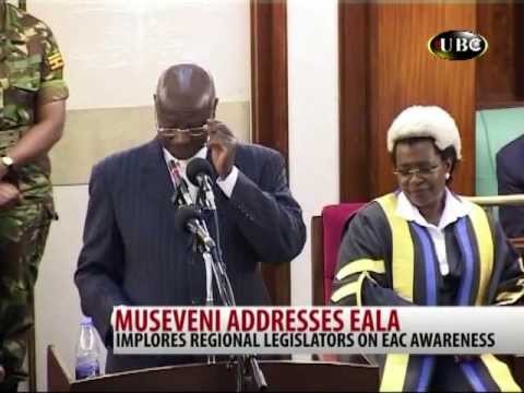 Museveni addresses EALA in Kampala