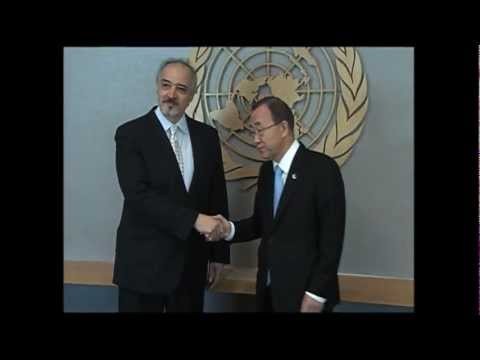 MaximsNewsNetwork: VIOLENCE in SYRIA: "DEEPLY TROUBLING": UN SG B