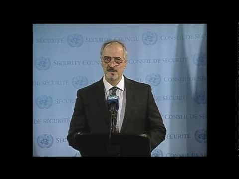 ASIA1TVNet: SYRIAN CRISIS: UN SECURITY COUNCIL MEETS in NEW YORK (UNTV)