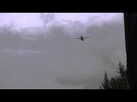 Seychelles - Transport Aircraft landing