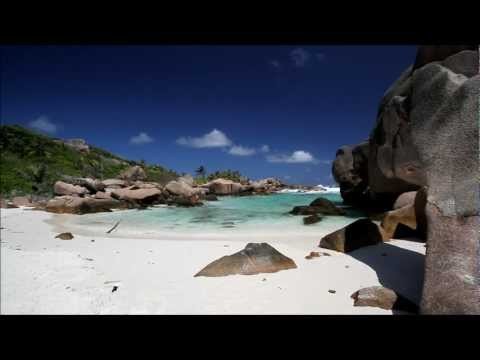Seychelles / La Digue - Dream Beach Anse Cocos - Wave Sound (1080p)