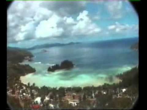 Seychelles 1995: visite au marchÃ© de Victoria et tour de MahÃ© en hÃ©licop