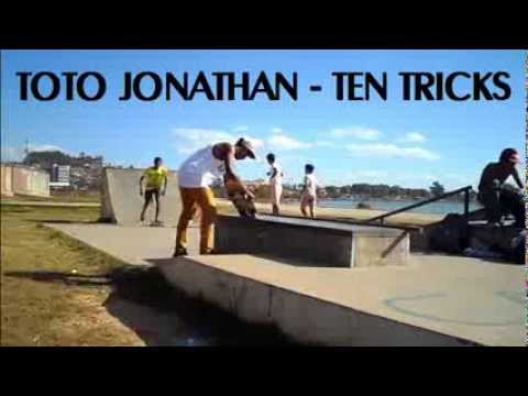 4 quick tricks with Stefan Faure at Seychelles skatepad