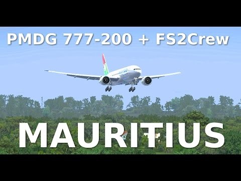 PMDG 777-200 MAURITIUS +FS2CREW+