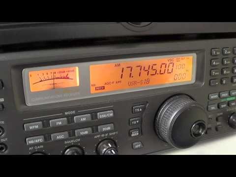 Sudan Radio Service english 17745 Khz last transmission