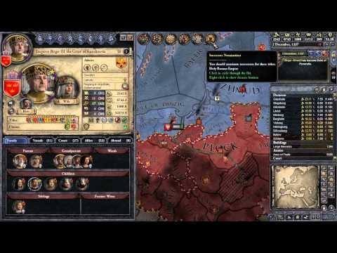 Let's Play: Crusader Kings 2 - Sweden (Part: 141 - Om Nom Tastey Coast Line