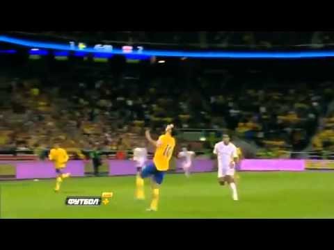 Zlatan IbrahimoviÄ‡ Bycicle Goal   Sweden vs England 4 2 Wonder Goal