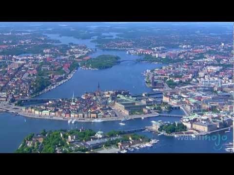Stockholm, Sweden. Aerial view.
