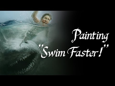 Speedpainting - \Swim Faster!\