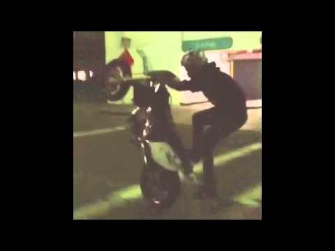 Meek Mill Show Off His Motorcycle Stunts