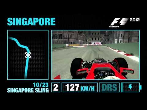 F1 2012 Singapore Hotlap Trailer (HD)