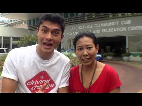 Driving Change with Caltex 3e - Henry Golding with Irene Ang in Singapore