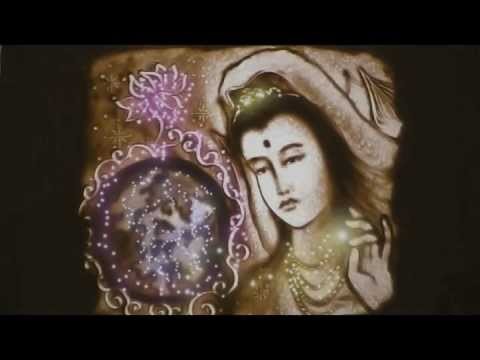 Sand Art of AvalokiteÅ›vara - Guan Yin - The Goddess of Mercy by Singapore 