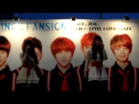 A-Prince Fansign - Just Give Me A Reason - Pink (By The Twins Cordelia and 