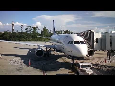 JetBlue Airways A320 Airbus at Orlando International Airport Florida by jon