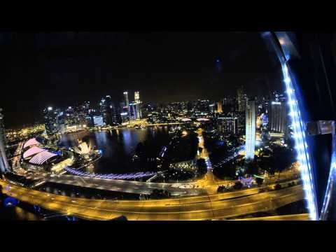 Singapore Flyer time-lapse