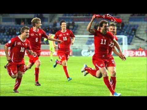 Switzerland vs Slovenia  2-0 World cup qualifier Group E 7/9/2012 [[Highlig