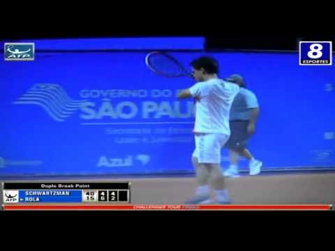 ATP Finals 2014 - Challenger - Diego Schwartzman v Blaz Rola - RR (Set 2)