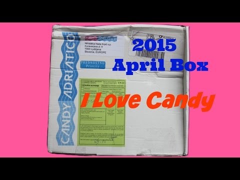Opening Candy Adriatico 2015 April Box - Sweet Surprise Directly from Italy