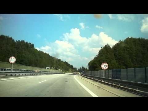 Driving from RuÅ¾omberok to Poprad (northern Slovakia)