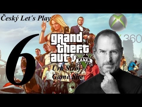 StrojaCZ LetÂ´s play | Grand Theft Auto V | 6. DÃ­l (Chop Chop & Steve Jobs