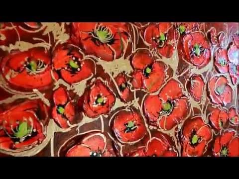 Wild Poppies Painting