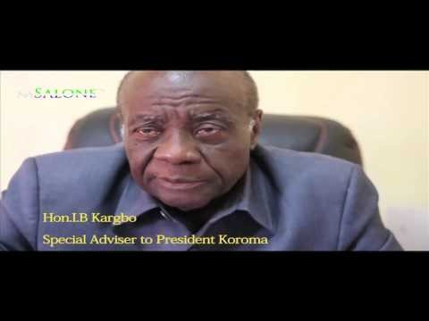 NA SALONE TV with Hon. Alhaji I.B. Kargbo (Special Adviser to H.E) WEB VIDE