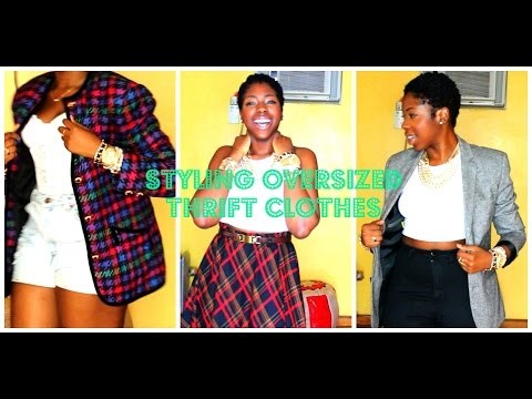 Prt 2.Styling Oversized Thrifted Clothes w| SoulQueenWu