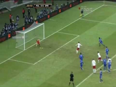 [BRAMKI] Polska - San Marino 5-0