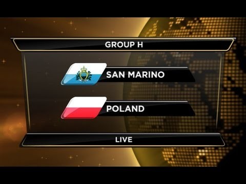 Qualifier 2014 San Marino v Poland 2013/09/10 Live