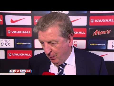 Roy Hodgson Post Match Interview - England vs San Marino 5-0 (09.10.2014)