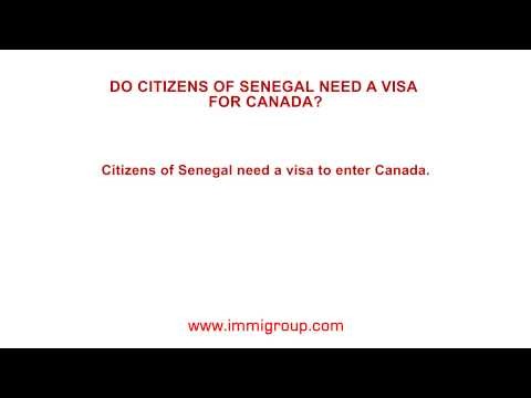 116Do citizens of Senegal need a visa for Canada