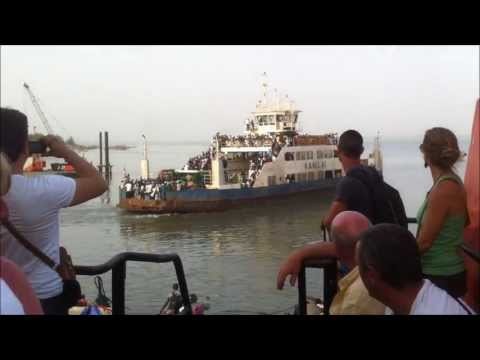 Packed Ferries From Gambia to Senegal