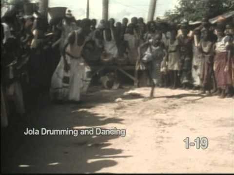 BOUGARABOU FROM SENEGAL - one drummer with four drums