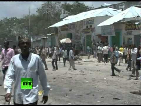 Graphic: Video of deadly Somalia car bomb blast site, over 70 killed