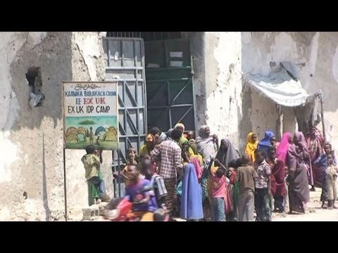 Somalia's former UK embassy home to hundreds of people
