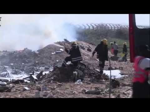 Ethiopian military plane crash lands in Somalia