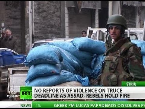 Ceasefire in Syria: Assad, rebels hold fire as deadline arrives