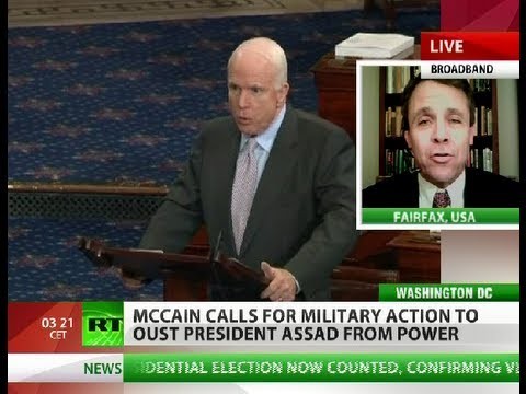 The Real McCain: 'Call to strike Syria ASAP exposes neo-con mindset'