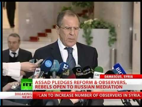 Syrian Signals: Assad 'ready for talks' after meeting Lavrov