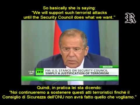 Lavrov: US position on Syria directly endorses terrorism - Gli USA giustifi