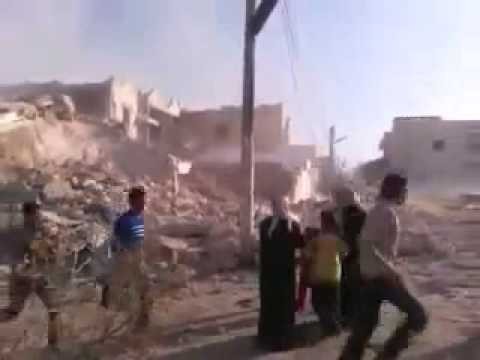 Report - Idlib province - Saraqeb - 20121106 - Regime takes revenge on exec