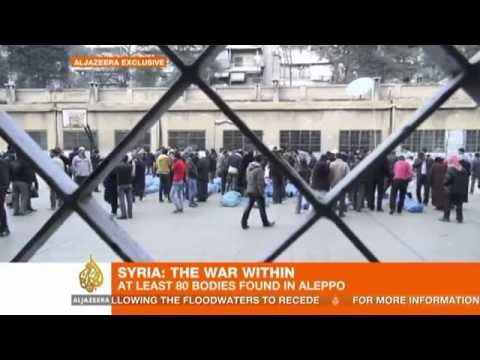 Syria violence- Dozens of bodies found executed in Aleppo