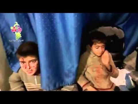 Children under fire in daily raids in Syria