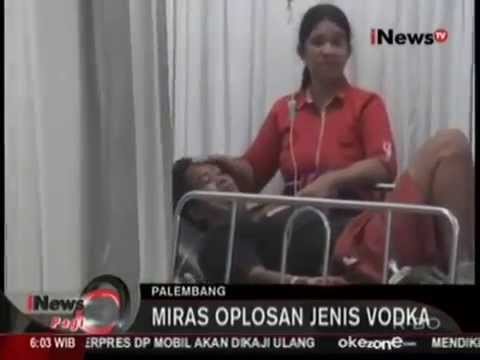 VIDEO  Satu Pemuda Tewas Usai Pesta Vodka di Palembang