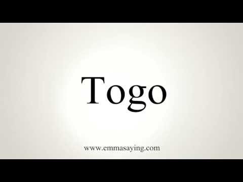 How to Pronounce Togo