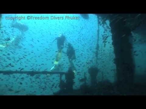 Diving King Cruiser Wreck | Phuket Scuba Day Trips Wreck Diving HD Video by